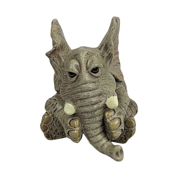 Sealmark Elephant Figurine: Whimsical Collectible Animal Statue - Picture 2 of 7